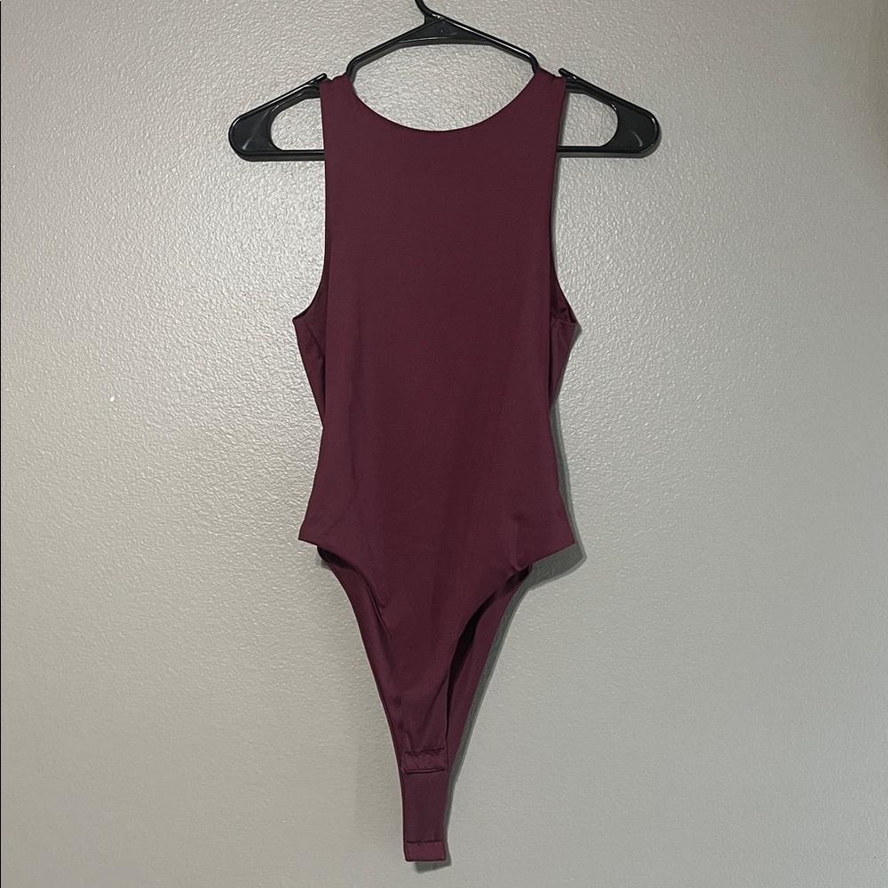 Forever 21 Burgundy Bodysuit